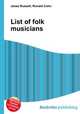 List of folk musicians, Jesse Russell,Ronald Cohn 