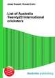 List of Australia Twenty20 International cricketers, Jesse Russell,Ronald Cohn 