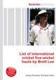List of international cricket five-wicket hauls by Brett Lee, Jesse Russell,Ronald Cohn 