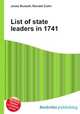 List of state leaders in 1741, Jesse Russell,Ronald Cohn 