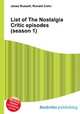 List of The Nostalgia Critic episodes (season 1), Jesse Russell,Ronald Cohn 