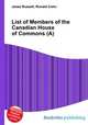List of Members of the Canadian House of Commons (A), Jesse Russell,Ronald Cohn 