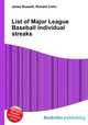 List of Major League Baseball individual streaks, Jesse Russell,Ronald Cohn 