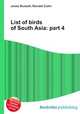 List of birds of South Asia: part 4, Jesse Russell,Ronald Cohn 