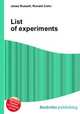 List of experiments, Jesse Russell,Ronald Cohn 