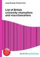 List of British university chancellors and vice-chancellors, Jesse Russell,Ronald Cohn 
