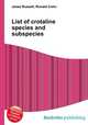 List of crotaline species and subspecies, Jesse Russell,Ronald Cohn 