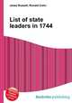 List of state leaders in 1744, Jesse Russell,Ronald Cohn 