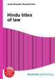 Hindu titles of law, Jesse Russell,Ronald Cohn 