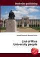 List of Rice University people, Jesse Russell,Ronald Cohn 