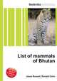 List of mammals of Bhutan, Jesse Russell,Ronald Cohn 