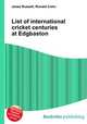 List of international cricket centuries at Edgbaston, Jesse Russell,Ronald Cohn 