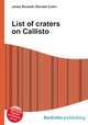List of craters on Callisto, Jesse Russell,Ronald Cohn 