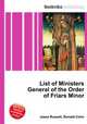 List of Ministers General of the Order of Friars Minor, Jesse Russell,Ronald Cohn 