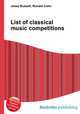List of classical music competitions, Jesse Russell,Ronald Cohn 