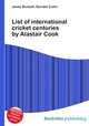 List of international cricket centuries by Alastair Cook, Jesse Russell,Ronald Cohn 