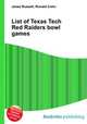 List of Texas Tech Red Raiders bowl games, Jesse Russell,Ronald Cohn 