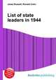 List of state leaders in 1944, Jesse Russell,Ronald Cohn 
