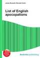 List of English apocopations, Jesse Russell,Ronald Cohn 