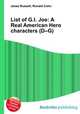 List of G.I. Joe: A Real American Hero characters (D–G), Jesse Russell,Ronald Cohn 