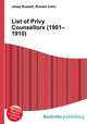 List of Privy Counsellors (1901–1910), Jesse Russell,Ronald Cohn 