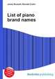 List of piano brand names, Jesse Russell,Ronald Cohn 