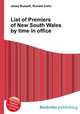 List of Premiers of New South Wales by time in office, Jesse Russell,Ronald Cohn 