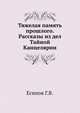 Тяжелая память прошлого. Рассказы из дел Тайной Канцелярии, Есипов Г.В. 