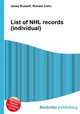 List of NHL records (individual), Jesse Russell,Ronald Cohn 