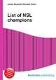 List of NSL champions, Jesse Russell,Ronald Cohn 