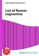 List of Roman cognomina, Jesse Russell,Ronald Cohn 