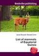 List of mammals of Equatorial Guinea, Jesse Russell,Ronald Cohn 