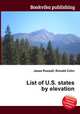 List of U.S. states by elevation, Jesse Russell,Ronald Cohn 