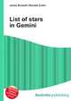 List of stars in Gemini, Jesse Russell,Ronald Cohn 
