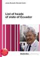 List of heads of state of Ecuador, Jesse Russell,Ronald Cohn 