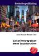 List of metropolitan areas by population, Jesse Russell,Ronald Cohn 