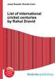 List of international cricket centuries by Rahul Dravid, Jesse Russell,Ronald Cohn 