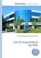 List of acquisitions by AOL, Jesse Russell,Ronald Cohn 