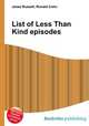 List of Less Than Kind episodes, Jesse Russell,Ronald Cohn 