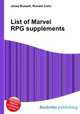List of Marvel RPG supplements, Jesse Russell,Ronald Cohn 