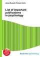 List of important publications in psychology, Jesse Russell,Ronald Cohn 