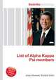 List of Alpha Kappa Psi members, Jesse Russell,Ronald Cohn 