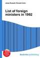 List of foreign ministers in 1992, Jesse Russell,Ronald Cohn 