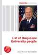 List of Duquesne University people, Jesse Russell,Ronald Cohn 