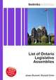 List of Ontario Legislative Assemblies, Jesse Russell,Ronald Cohn 