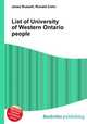 List of University of Western Ontario people, Jesse Russell,Ronald Cohn 