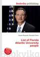 List of Florida Atlantic University people, Jesse Russell,Ronald Cohn 