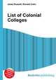 List of Colonial Colleges, Jesse Russell,Ronald Cohn 