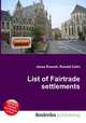 List of Fairtrade settlements, Jesse Russell,Ronald Cohn 