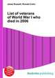 List of veterans of World War I who died in 2006, Jesse Russell,Ronald Cohn 